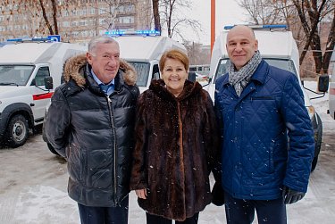 Автопарк скорой помощи пополнился новыми машинами